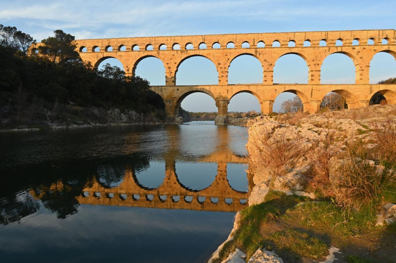 Gite De Charme "Puisneuf" Proche De Uzes Villa Flaux Exterior foto